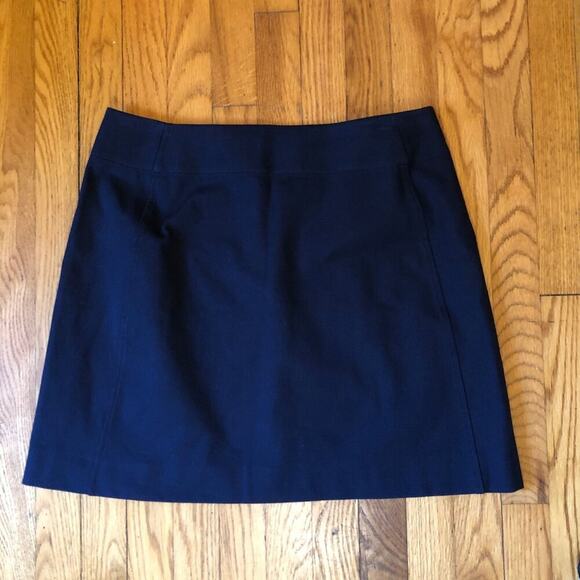 M.M. Lafleur Women's Basic Black Mini Skirt Back Zipper Closure - Size 12 - Picture 1 of 7